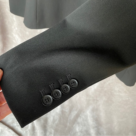 🎉EXPRESS One Button Blazer, Women’s Size 8, Black - Picture 6 of 6